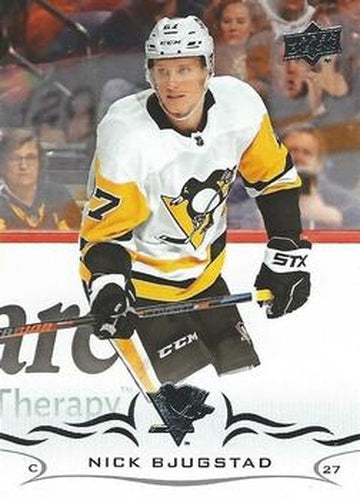 #511 Nick Bjugstad - Pittsburgh Penguins - 2018-19 Upper Deck Hockey