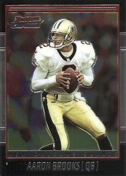 #11 Aaron Brooks - New Orleans Saints - 2001 Bowman Chrome Football