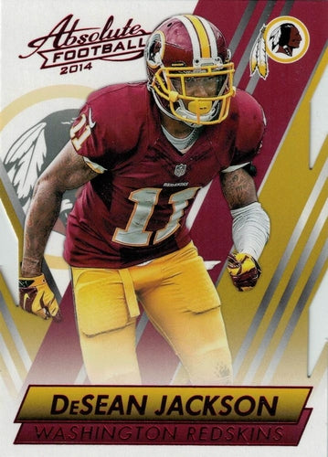 #11 DeSean Jackson - Washington Redskins - 2014 Panini Absolute - Red Football