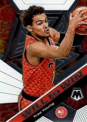 #11 Trae Young - Atlanta Hawks - 2019-20 Panini Mosaic - Will to Win Basketball