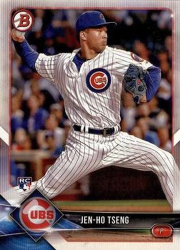 #11 Jen-Ho Tseng - Chicago Cubs - 2018 Bowman Baseball