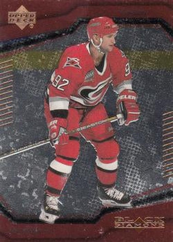 #11 Jeff O'Neill - Carolina Hurricanes - 2000-01 Upper Deck Black Diamond Hockey