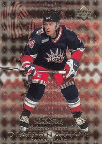 #D11 Theoren Fleury - New York Rangers - 1999-00 Upper Deck Black Diamond - Diamonation Hockey