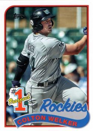 #P-11 Colton Welker - Colorado Rockies - 2020 Topps Update - Prospects Baseball