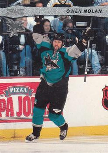 #11 Owen Nolan - San Jose Sharks - 2001-02 Stadium Club Hockey