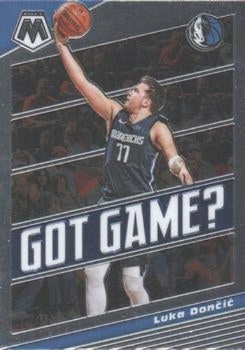 #11 Luka Doncic - Dallas Mavericks - 2019-20 Panini Mosaic - Got Game Basketball