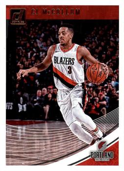 #11 C.J. McCollum - Portland Trail Blazers - 2018-19 Donruss Basketball