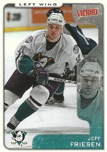 #11 Jeff Friesen - Anaheim Mighty Ducks - 2001-02 Upper Deck Victory Hockey