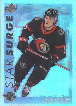 #SS-11 Ridly Greig - Ottawa Senators - 2023-24 Upper Deck - Star Surge Hockey