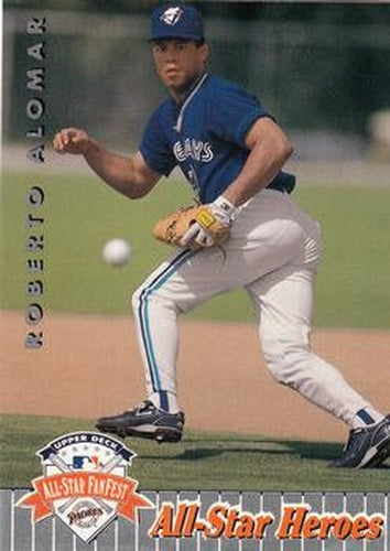 #11 Roberto Alomar - Toronto Blue Jays - 1992 Upper Deck All-Star FanFest Baseball