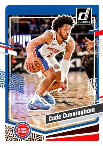 #11 Cade Cunningham - Detroit Pistons - 2023-24 Donruss Basketball
