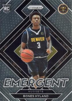 #11 Bones Hyland - Denver Nuggets - 2021-22 Panini Prizm - Emergent Basketball