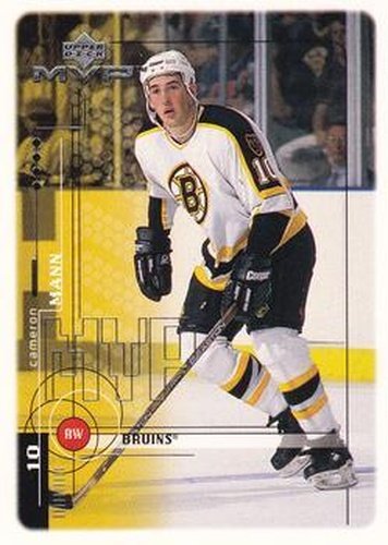 #11 Cameron Mann - Boston Bruins - 1998-99 Upper Deck MVP Hockey
