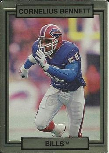#11 Cornelius Bennett - Buffalo Bills - 1990 Action Packed Football
