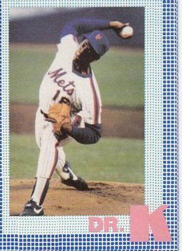#11 Dwight Gooden - New York Mets - 1985 Renata Galasso Dwight Gooden Dr. K Baseball