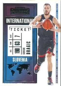 #11 Goran Dragic - Miami Heat - 2020-21 Panini Contenders - International Ticket Basketball