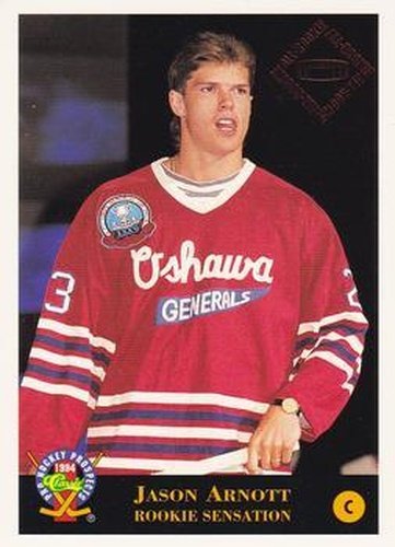 #11 Jason Arnott - Oshawa Generals - 1994 Classic Pro Hockey Prospects Hockey
