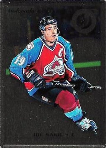 #11 Joe Sakic - Colorado Avalanche - 1996-97 Leaf Preferred - Steel Hockey