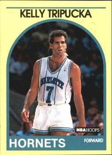 #11 Kelly Tripucka - Charlotte Hornets - 1989-90 Hoops Superstars Basketball
