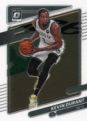 #11 Kevin Durant - Brooklyn Nets - 2021-22 Donruss Optic Basketball