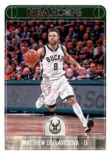 #11 Matthew Dellavedova - Milwaukee Bucks - 2017-18 Hoops Basketball