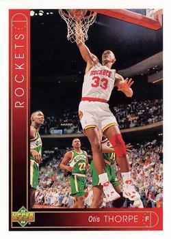 #11 Otis Thorpe - Houston Rockets - 1993-94 Upper Deck Basketball