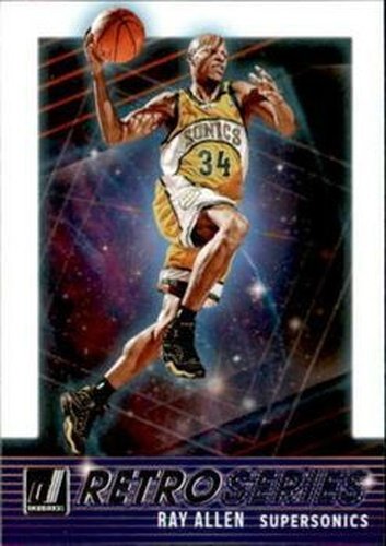 #11 Ray Allen - Seattle Supersonics - 2021-22 Donruss - Retro Series Basketball