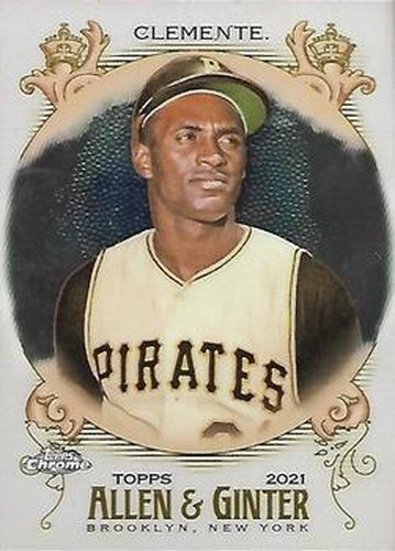 #11 Roberto Clemente - Pittsburgh Pirates - 2021 Topps Allen & Ginter Chrome Baseball