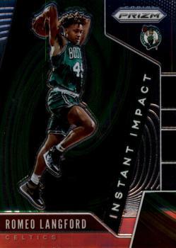 #11 Romeo Langford - Boston Celtics - 2019-20 Panini Prizm - Instant Impact Basketball