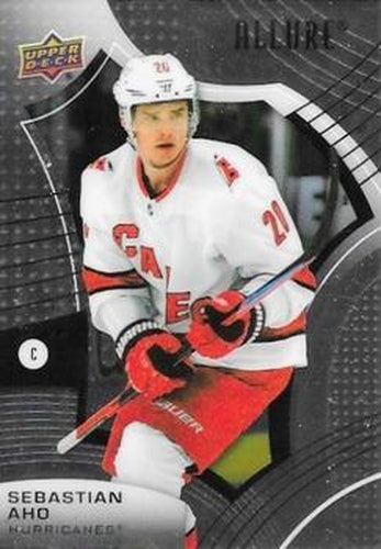 #11 Sebastian Aho - Carolina Hurricanes - 2021-22 Upper Deck Allure Hockey