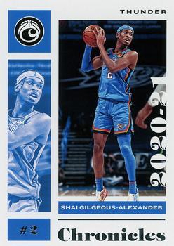 #11 Shai Gilgeous-Alexander - Oklahoma City Thunder - 2020-21 Panini Chronicles Basketball