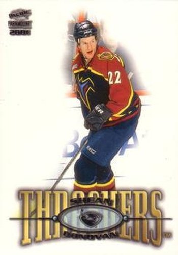 #11 Shean Donovan - Atlanta Thrashers - 2000-01 Pacific Paramount Hockey
