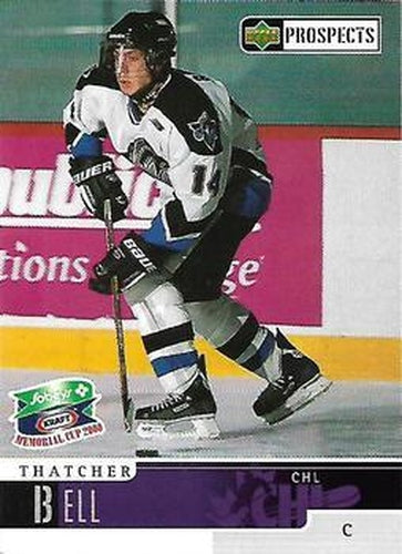 #11 Thatcher Bell - Rimouski Oceanic - 1999-00 Upper Deck Sobeys Kraft Memorial Cup Hockey