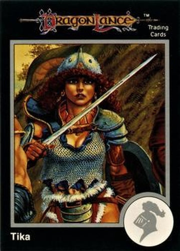 #11 Tika Waylan Majere - 1991 TSR Advanced Dungeons & Dragons - Silver