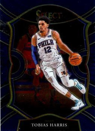 #11 Tobias Harris - Philadelphia 76ers - 2020-21 Panini Select - Blue Basketball