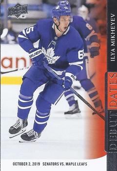 #DD-11 Ilya Mikheyev - Toronto Maple Leafs - 2020-21 Upper Deck - Debut Dates Hockey
