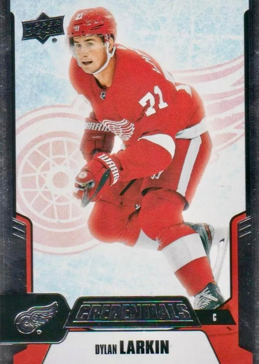 #11 Dylan Larkin - Detroit Red Wings - 2019-20 Upper Deck Credentials Hockey