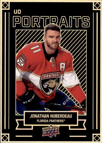 #P-11 Jonathan Huberdeau - Florida Panthers - 2022-23 Upper Deck - UD Portraits Hockey