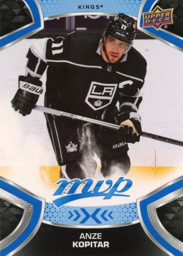 #11 Anze Kopitar - Los Angeles Kings - 2021-22 Upper Deck MVP - Blue Hockey