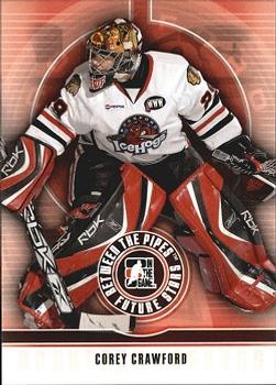 #11 Corey Crawford - Rockford IceHogs - 2008-09 In The Game Between The Pipes Hockey