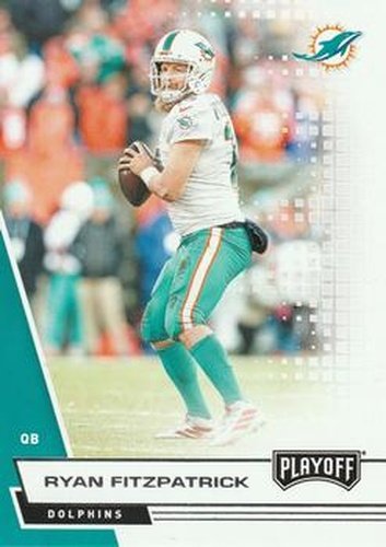 #11 Ryan Fitzpatrick - Miami Dolphins - 2020 Panini Playoff Football