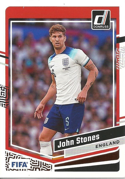 #11 John Stones - England - 2023-24 Donruss Soccer