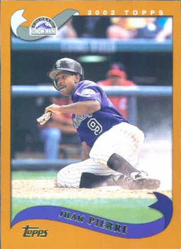 #11 Juan Pierre - Colorado Rockies - 2002 Topps Baseball