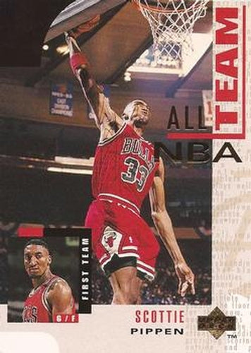 #11 Scottie Pippen - Chicago Bulls - 1994-95 Upper Deck Basketball