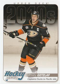 #HH89 Ryan Getzlaf - Anaheim Ducks - 2011-15 Upper Deck - Hockey Heroes