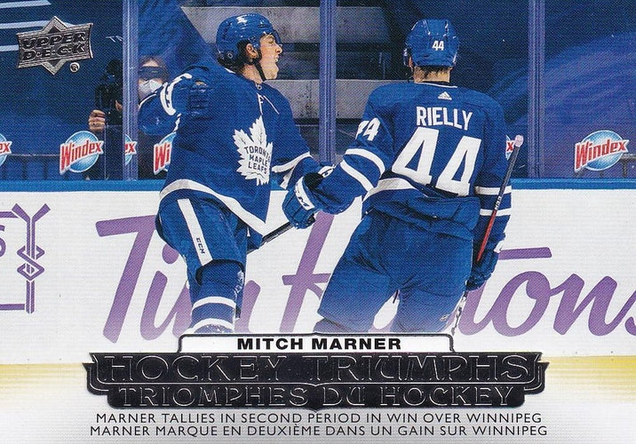 #HT-11 Mitch Marner - Toronto Maple Leafs - 2022-23 Upper Deck Tim Hortons - Hockey Triumphs Hockey