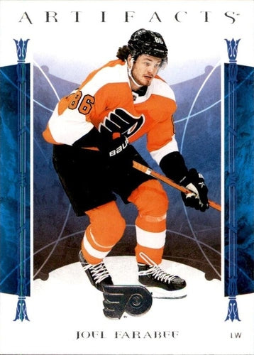 #11 Joel Farabee - Philadelphia Flyers - 2022-23 Upper Deck Artifacts Hockey