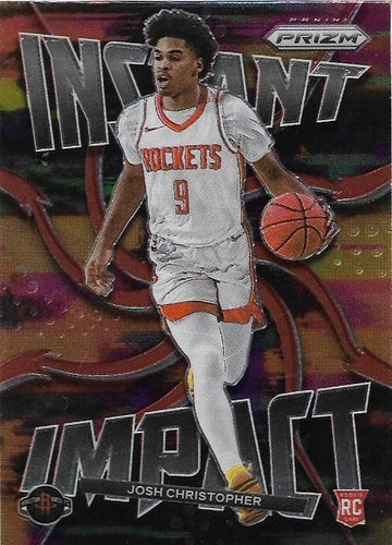 #11 Josh Christopher - Houston Rockets - 2021-22 Panini Prizm - Instant Impact Basketball