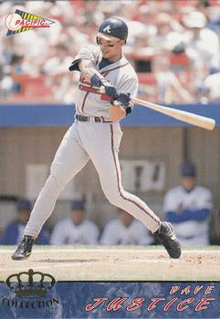#11 Dave Justice - Atlanta Braves - 1994 Pacific Baseball