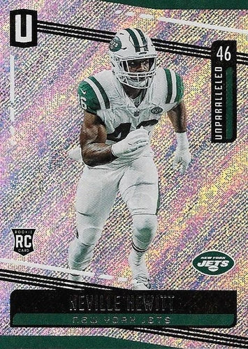 #11 Neville Hewitt - New York Jets - 2019 Panini Unparalleled Football